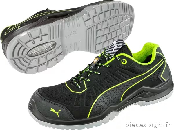 Chaussures Fuse TC vertes basse S1P 45 · réf. 64421045