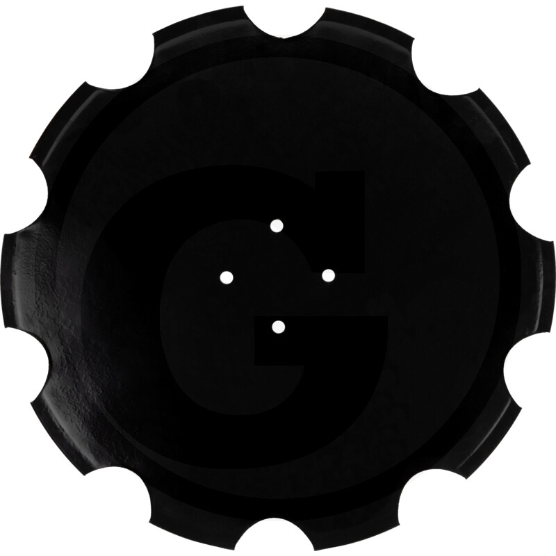 Pöttinger Disque Ø 580 crénelé 5 mm vue 2