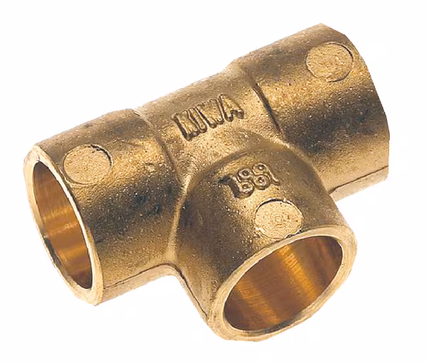 Raccord en T en laiton 15x15x15 mm · réf. 81710