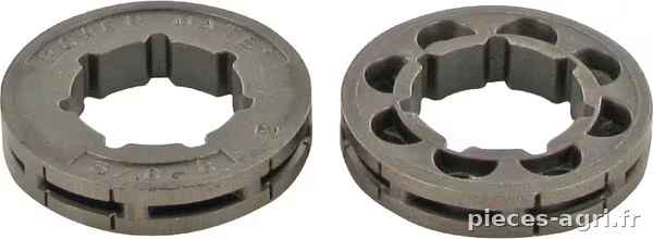 Pignon de jante, 3/8-8 dents, standard 7 cannelures SD7 · réf. 22273C