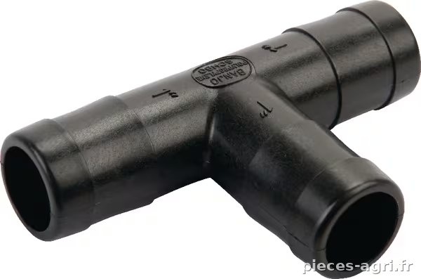 Raccord en T+embout 3x1" · réf. HBT100