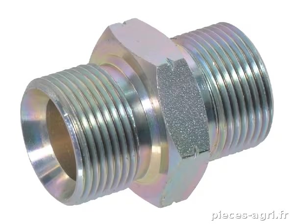 Adaptateur double M-M M12x1,5 · réf. DNM12