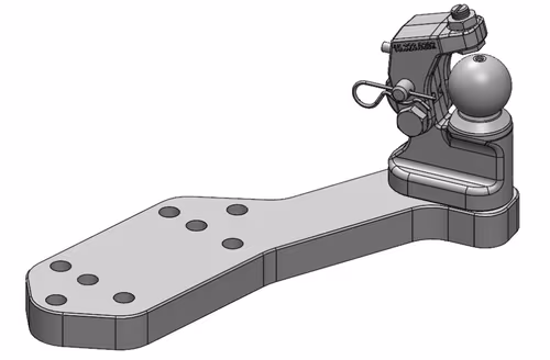 Direction forcée K50® D pour attelage de 50-55 mm · réf. 00522050A02