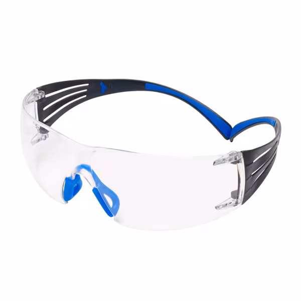 Lunettes de sécurité 400 transparentes bleu/gris · réf. SF401SGAFBLU