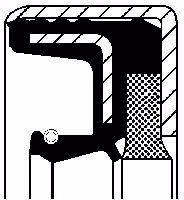 Joint combi 75x102x14 72NBR · réf. 3019953X1N