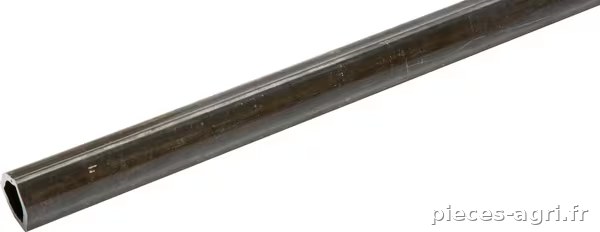 Tube profilé intérieur PTO 10, triangulaire, diamètre 29x21x4 mm, longueur : 1 500 mm · réf. PTO910IPT1500GP