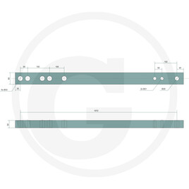 CBM barre d’attelage · réf. 36007329