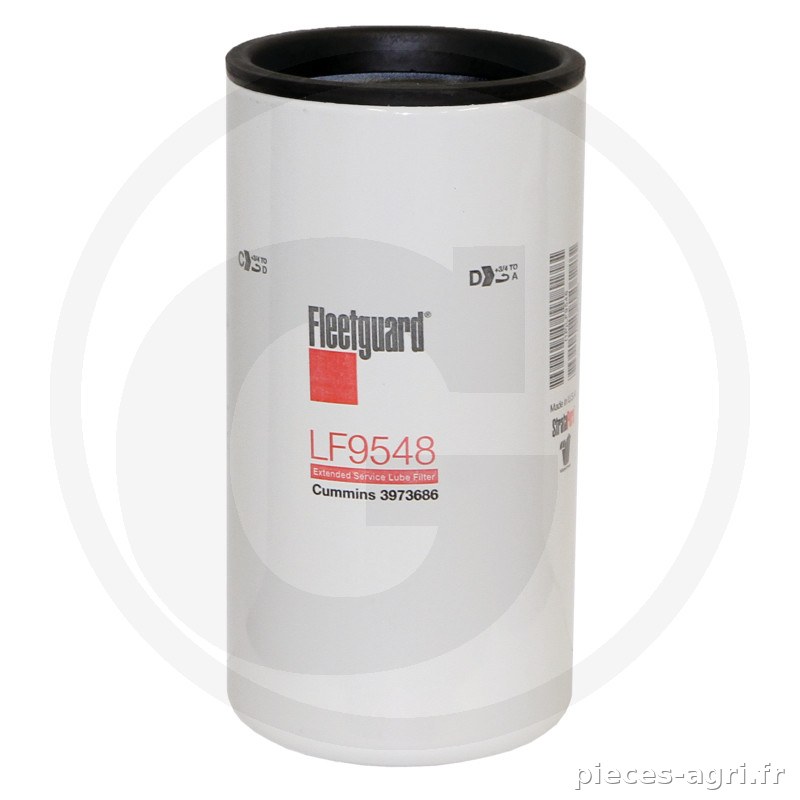 Fleetguard Filtre à huile moteur vue 2