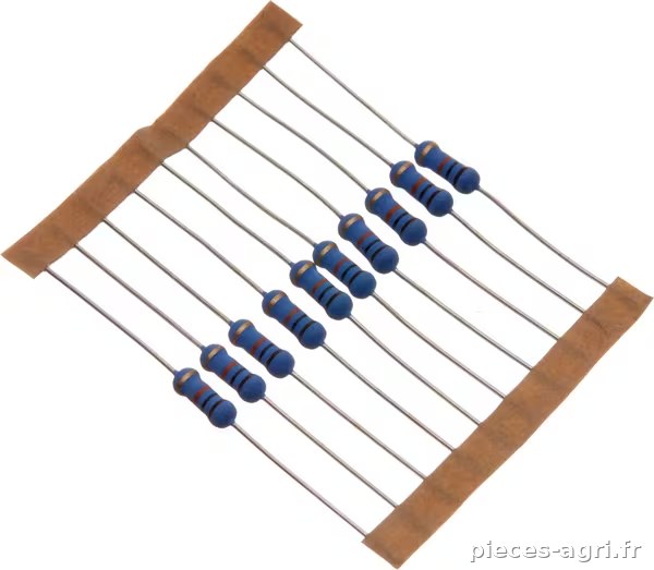 Résistance 10 000 Ω 1 W 5 % · réf. R10K0P0W75