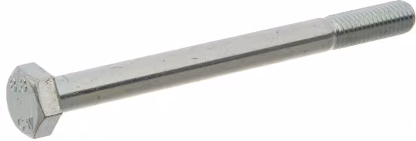 Vis T Hex PF DIN931 M10x120 8.8 zing · réf. 93110120