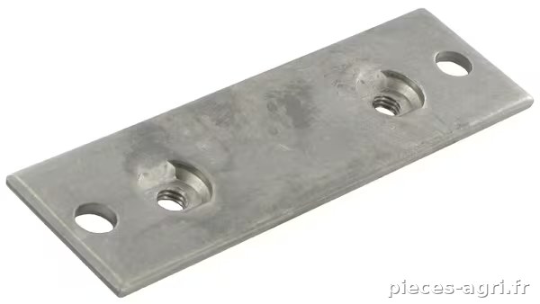 Plaque à visser inox Gr.5 vue 3