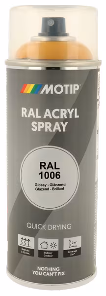RAL 1006 spray Mais jaune · réf. 07075