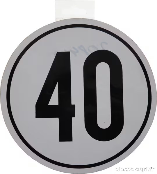 Autocollant 40 Km/H · réf. AC446979