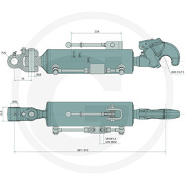 CBM Barre de poussée hydraulique · réf. 35863698