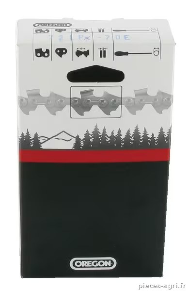 Chaîne de tronçonneuse .325" 1,5mm 76 DL demi-ciseau Boite Oregon · réf. 21LPX076E