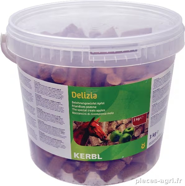 Friandises Delizia pomme 3kg · réf. VV7811