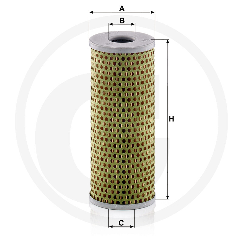 MANN FILTER Filtre à huile hydraulique/transmission vue 3