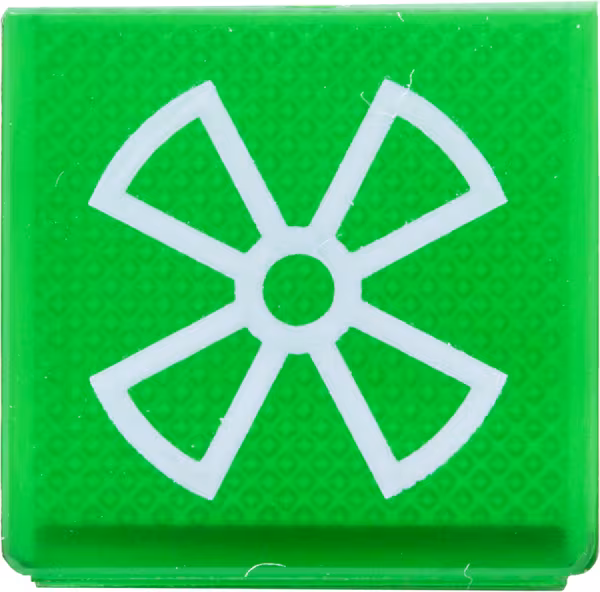 Symbole ventilateur, lentement · réf. 9XT713630531