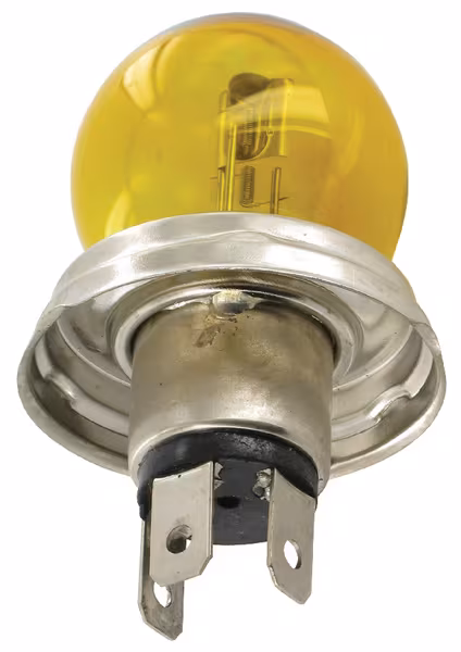 Ampoule 12V 45/40W P45t jaune · réf. GL12018