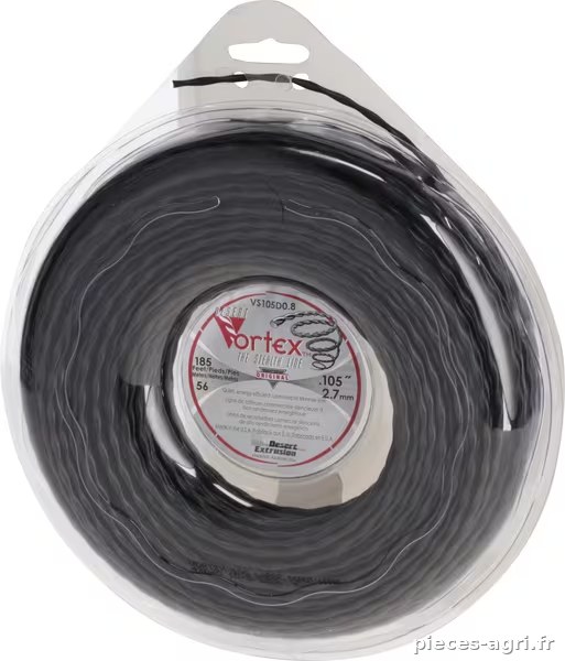 Fil nylon Vortex 2,7mm 56,4m · réf. NL2756VOR