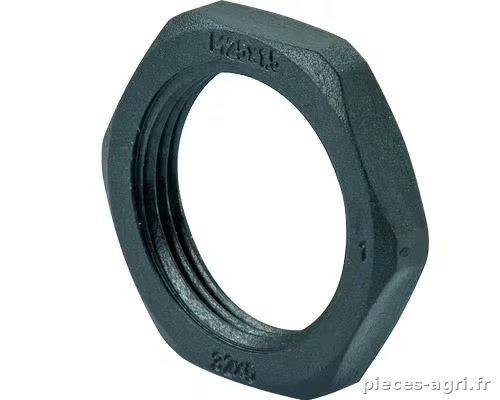 Écrou T M25x1,5 PA noir · réf. 1262250150