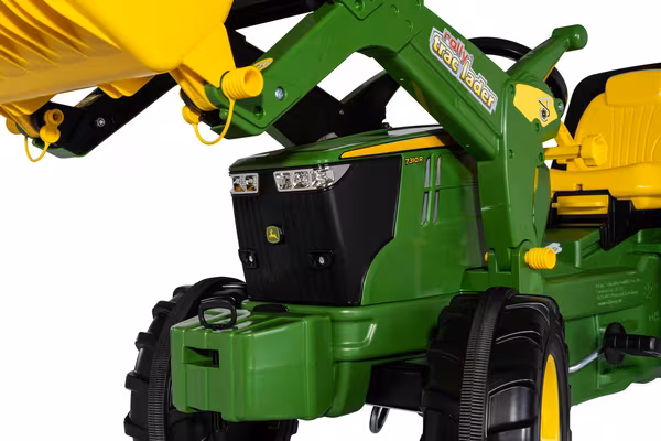 Tracteur à pédales, John Deere 7310R avec chargeur frontal vue 5
