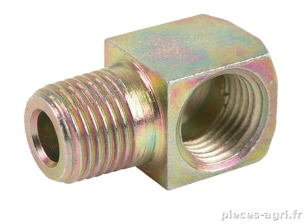Équerre mâle-femelle 90° · réf. CLEW90MK6M10