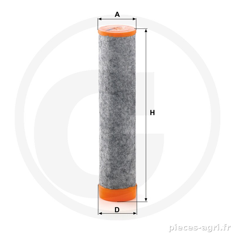 MANN FILTER Filtre à air secondaire · réf. 565CF7001