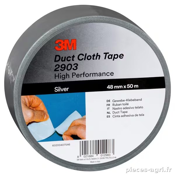 Ruban adhésif Scotch® 2903 argent 48 mm x 50 m · réf. 7100098687