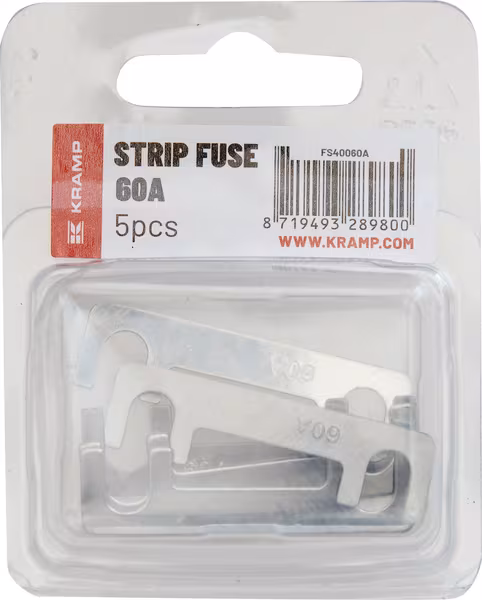Fusible à bande 60A (x5) · réf. FS40060A
