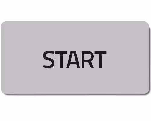 Autocollant "START" · réf. 02026T