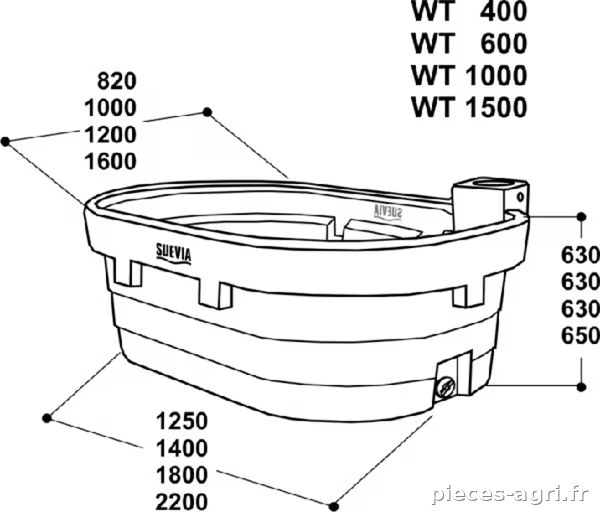 Abreuvoir MOD. WT200 vue 2