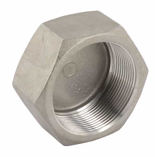 Chape hex. inox F 1/2" · réf. FG30012RVS