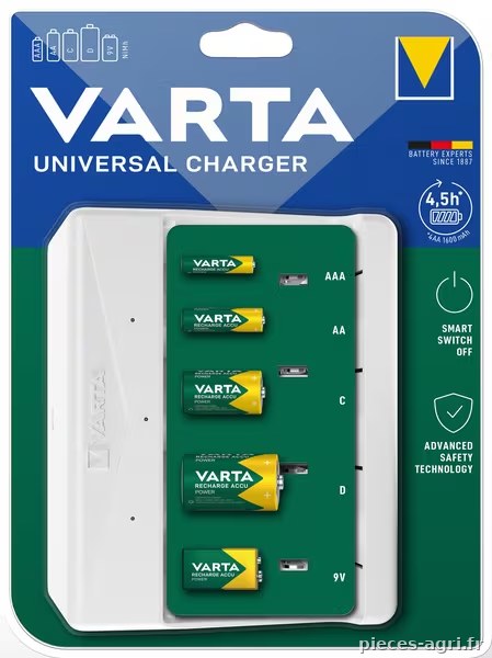 Chargeur batterie universel · réf. VT57658