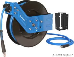 Enrouleur automatique carter ouvert 20m - Ø9,5x15 mm - 3/8”, tuyau Lacm'Flex · réf. 326220LAC