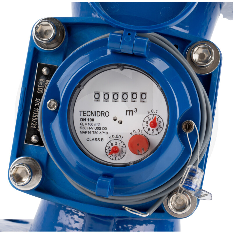 irritec Wasserzähler Serie AWO E, DN100, 60 m³/h · réf. 19197751