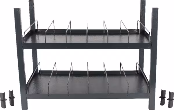 Module d'aérosols 2x étagères vue 2