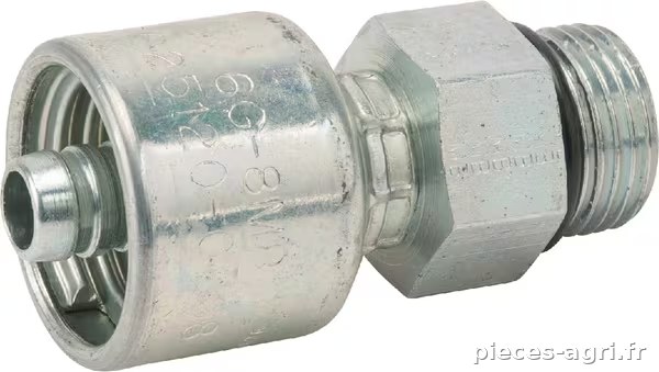 Racc. à sertir DN10-9/16 SAE · réf. 6G6MB