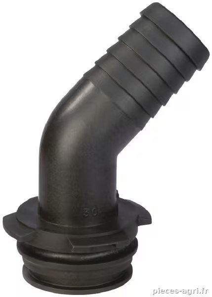 Raccord de tuyau 45° 50 mm avec connexion mâle T7 · réf. 1193750