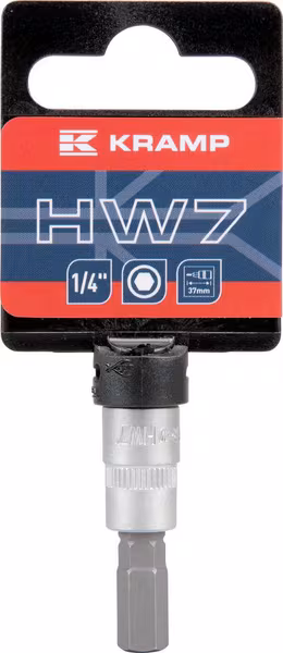 Douille de tournevis 1/4" Hex 7 mm vue 2