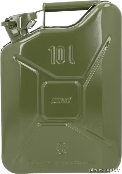 Jerrican métal 10 litres vert · réf. JK575050