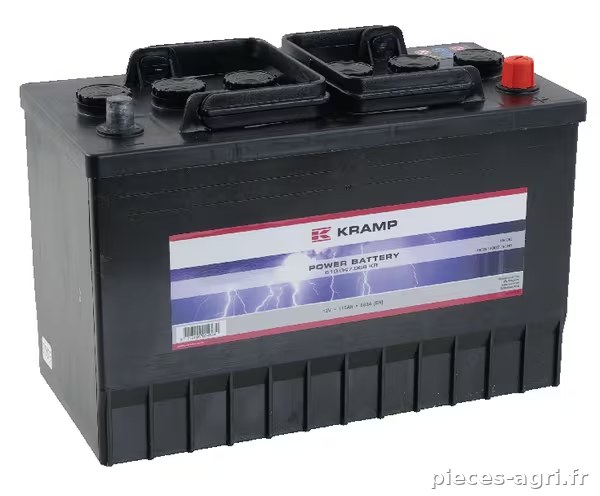 Batterie 12V 110Ah 680A Kramp · réf. 610047068KR