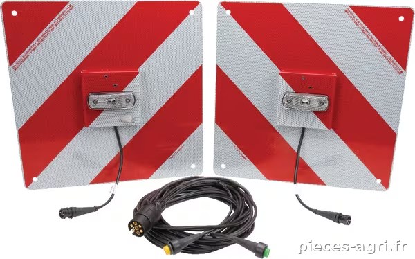 Panneaux de marquage + lampe vue 2