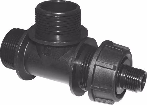 Raccord 3 voies a. venturi 9mm · réf. 135509