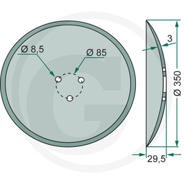 GRANIT Disque traceur · réf. 18031-34015