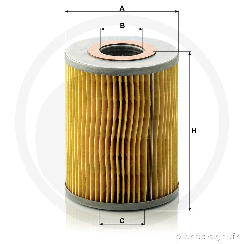 MANN FILTER Filtre à huile vue 3