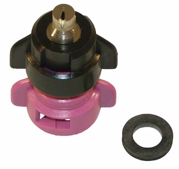 Buse de bordure à injection d'air  TDOC 80° 025 violet laiton Agrotop · réf. TDOC80025