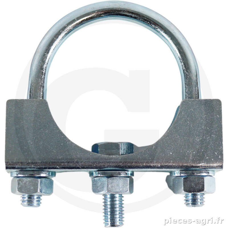 Bierhake Rund-Klemmhalter-Set ? 60mm vue 2