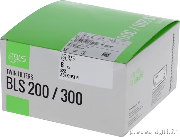 BLS 222, filtre ABEK1P3 R 8 pièces vue 2