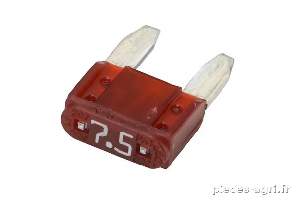 Fusible lame mini 7,5A longueur 19mm brun Hella · réf. 8JS728596891